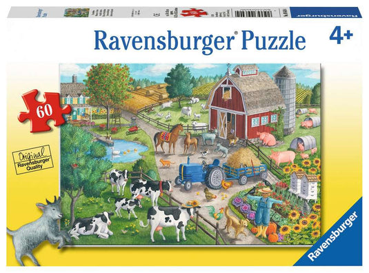 Home on the Range 60 Piece Jigsaw Puzzle by Ravensburger - 1