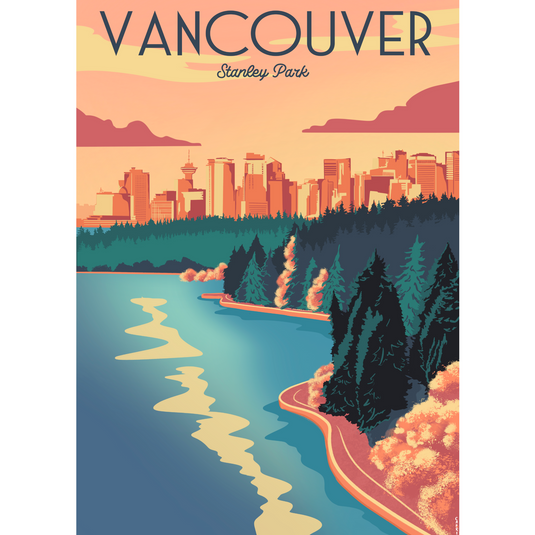 Vancouver Sunset 1000 Piece Jigsaw Puzzle by Villager Puzzles - 4
