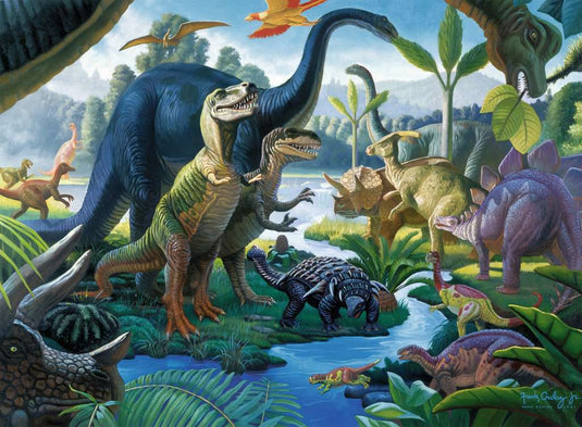 Land of the Giants 100 Piece Jigsaw Puzzle by Ravensburger - 2