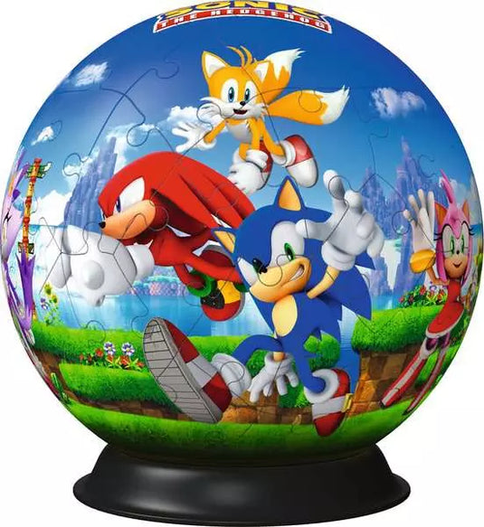 Sonic the Hedgehog 3D Puzzle Ball 72 Piece by Ravensburger - 2