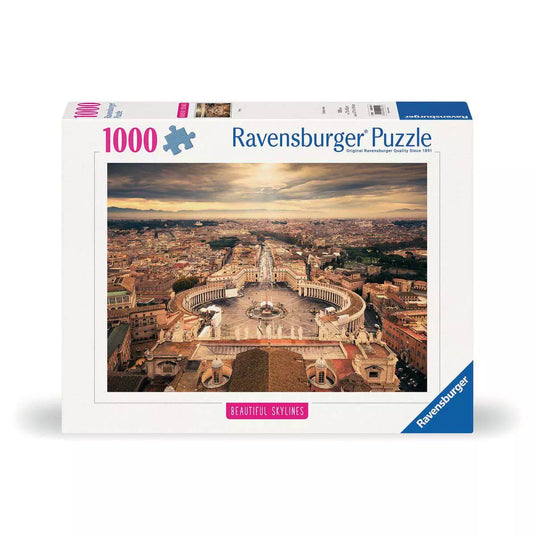 Beautiful Skylines Rome 1000 Piece Jigsaw Puzzle by Ravensburger - 1