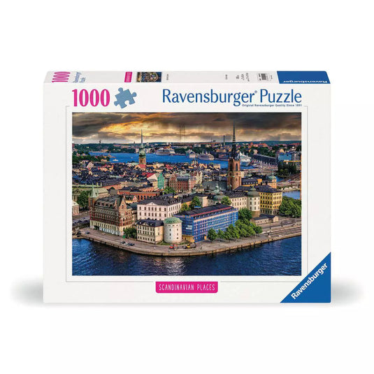 Stockholm, Sweden 1000 Piece Jigsaw Puzzle by Ravensburger - 1