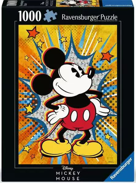 Retro Mickey 1000 Piece Jigsaw Puzzle by Ravensburger
