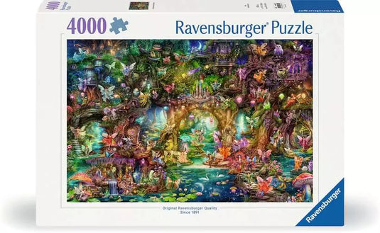Hidden World of Fairies 4000 Piece Puzzle by Ravensburger - 1