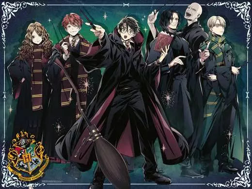 Harry Potter Anime 1500 Piece Jigsaw Puzzle by Ravensburger - 2