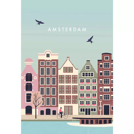 Puzzle Moment: Amsterdam 99 Piece Jigsaw Puzzle by Ravensburger - 2