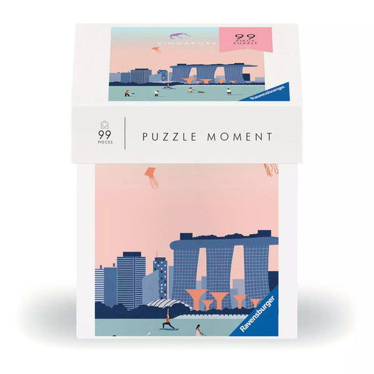 Puzzle Moment: Singapore 99 Piece Jigsaw Puzzle by Ravensburger - 1