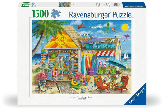 Surf's Up! 1500 Piece Jigsaw Puzzle by Ravensburger - 1