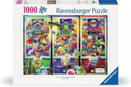 Animals, Aliens & Ninjas 1000 Piece Jigsaw Puzzle by Ravensburger - 1