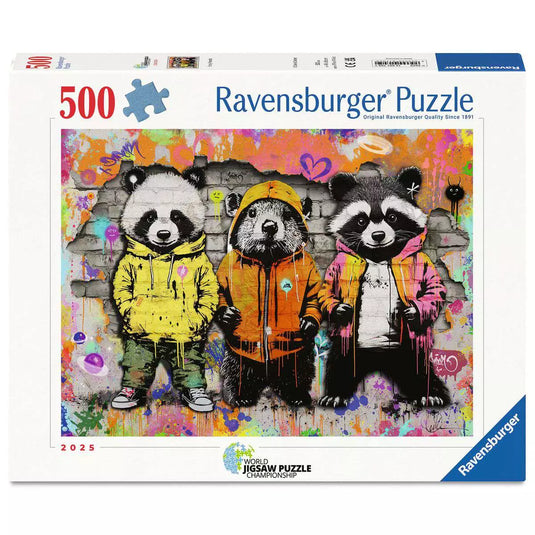 Furry Friends 500 Piece Jigsaw Puzzle by Ravensburger
