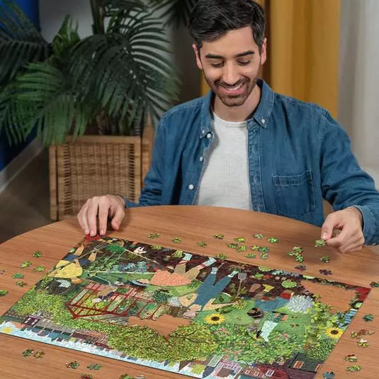 The Allotment 1000 Piece Jigsaw Puzzle by Ravensburger