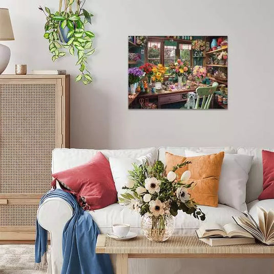 Flower Arranger's Shed 1000 Piece Jigsaw Puzzle by Ravensburger