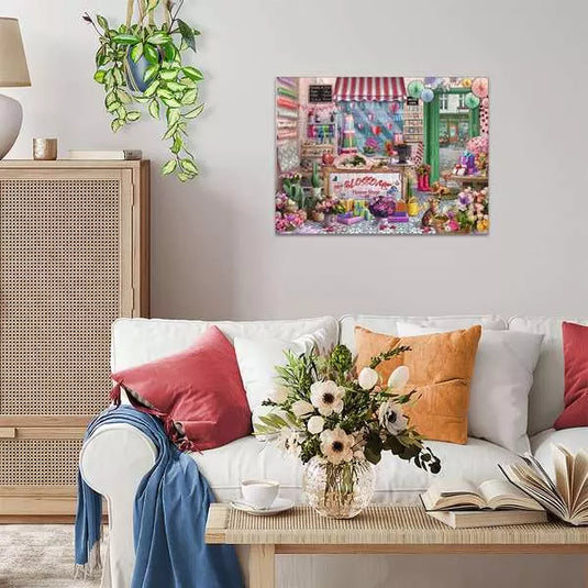 Blossoms Flower Shop 1000 Piece Jigsaw Puzzle by Ravensburger