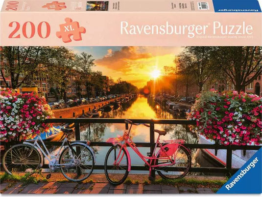 Sunset in Amsterdam 200 Piece Jigsaw Puzzle by Ravensburger
