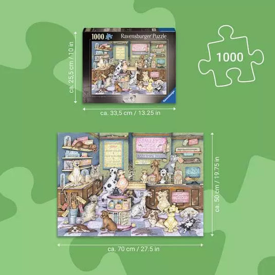 Stanley's Stick Emporium 1000 Piece Jigsaw Puzzle by Ravensburger