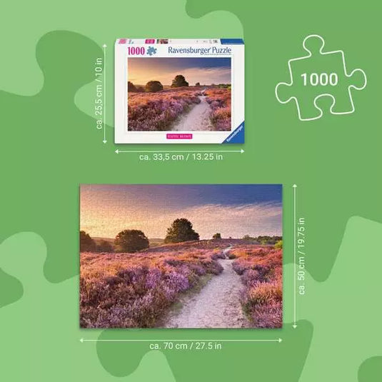 Pink Pathway 1000 Piece Jigsaw Puzzle by Ravensburger