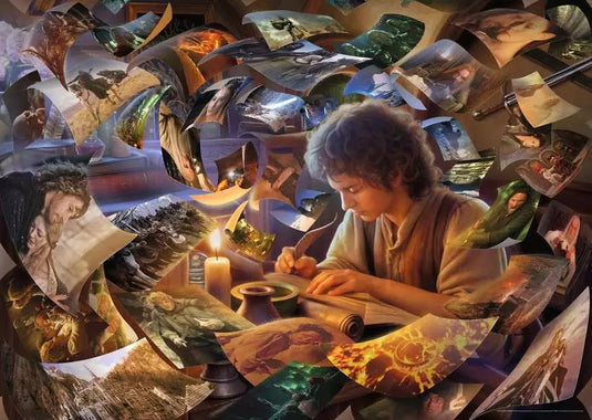 LOTR Frodo's Journey 1000 Piece Jigsaw Puzzle by Ravensburger