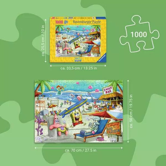 Spongebob 1000 Piece Jigsaw Puzzle by Ravensburger