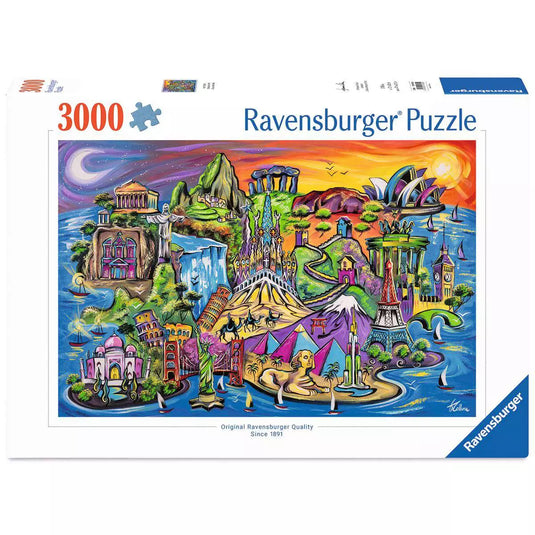 Isle of Sights 3000 Piece Jigsaw Puzzle by Ravensburger