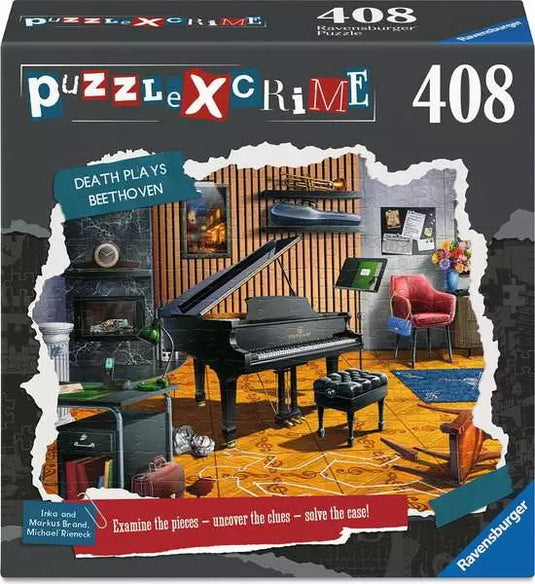 MYSTERY: Death Plays Beethoven 408 Piece Jigsaw Puzzle by Ravensburger