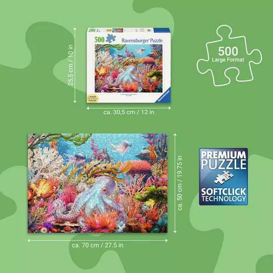 Reef Life 500 Piece Jigsaw Puzzle by Ravensburger