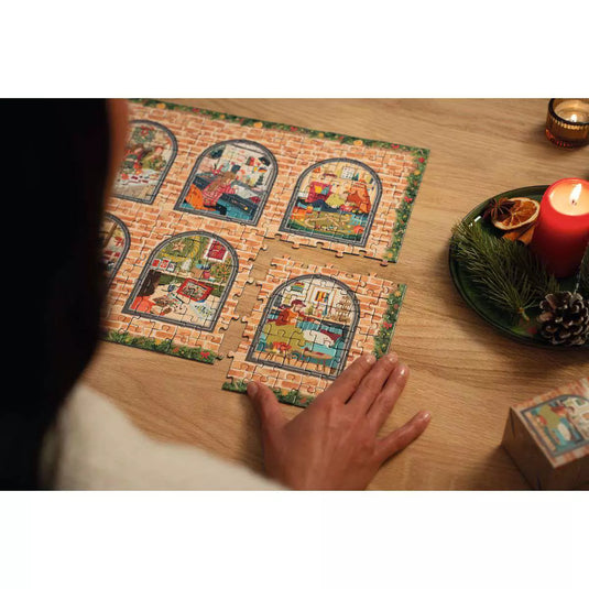 Puzzle Advent Calendar 2026 (At Home) Piece Jigsaw Puzzle by Ravensburger