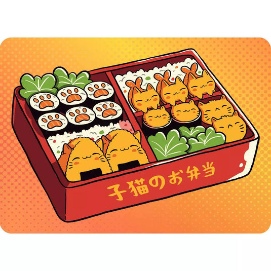 Kawaii Cats Bento 100 Piece Jigsaw Puzzle by Ravensburger