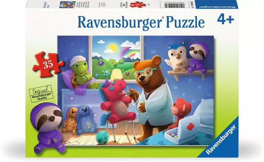 Stuffed Animal Hospital 35 Piece Jigsaw Puzzle by Ravensburger - 1
