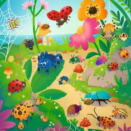Bugs, Bugs, Bugs 3x49 Piece Jigsaw Puzzle by Ravensburger - 4