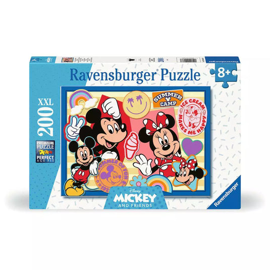Mickey and Minnie 200 Piece Jigsaw Puzzle by Ravensburger - 1