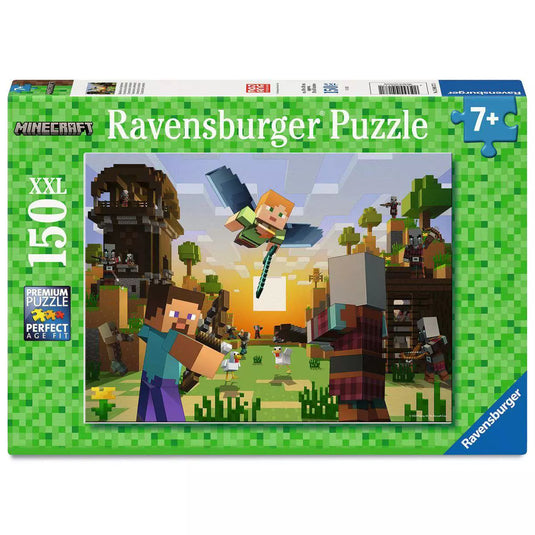 Minecraft 150 Piece Jigsaw Puzzle by Ravensburger - 1