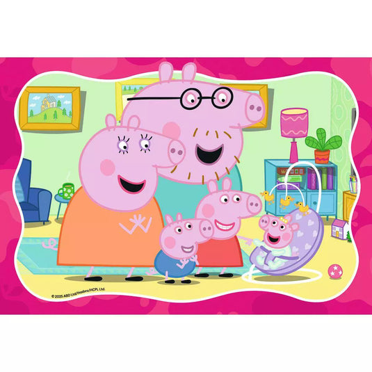 Peppa Pig 2x24 Piece Jigsaw Puzzle by Ravensburger - 2