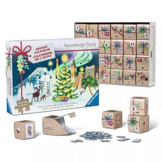 Advent Calendar (2025) 24x54 Piece Jigsaw Puzzles by Ravensburger - 2