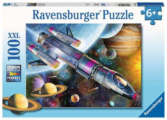 Space Mission 100 Piece XXL Jigsaw Puzzle by Ravensburger - 2