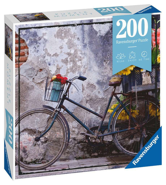 Puzzle Moments: Bicycle 200 Piece Jigsaw Puzzle by Ravensburger - 2