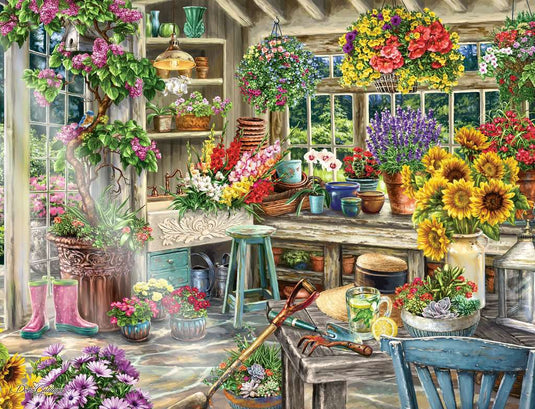 Gardener's Paradise 2000 piece Jigsaw Puzzle by Ravensburger