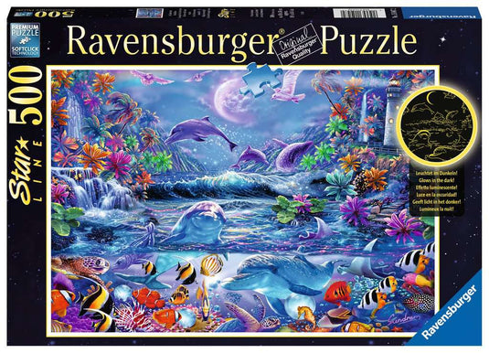 Moonlit Magic 500 Piece Jigsaw Puzzle - 1