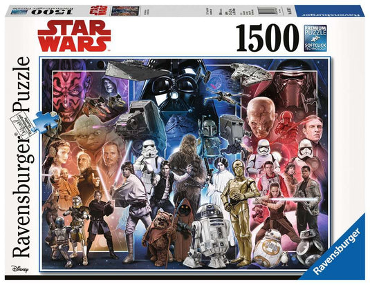 Star Wars Whole Universe 1500 piece Jigsaw Puzzle by Ravensburger