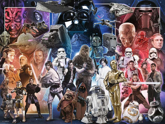 Star Wars Whole Universe 1500 piece Jigsaw Puzzle by Ravensburger