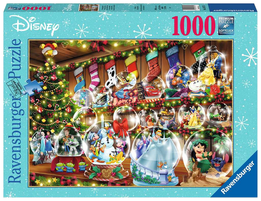 Disney Snow Globes 1000 piece Jigsaw Puzzle by Ravensburger