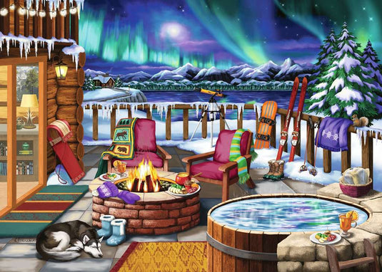 Northern Lights 500 Piece Large Format by Ravensburger - 2