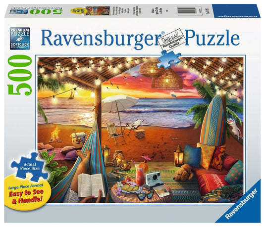 Cozy Cabana 500 Piece Large Format by Ravensburger - 1