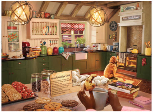 Cozy Kitchen 750 Piece Jigsaw Puzzle by Ravensburger - 1