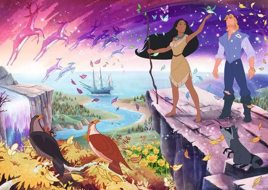 Disney Collector's Edition: Pocahontas 1000 Piece Jigsaw Puzzle by Ravensburger - 1