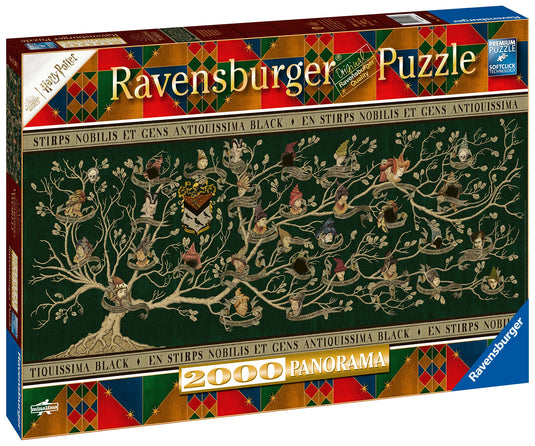 Harry Potter: Black Family Tree 2000 Piece Jigsaw Puzzle by Ravensburger - 2