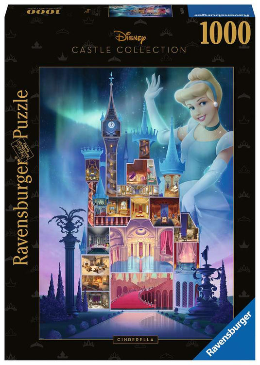Disney: Cinderella Castle 1000 Piece Jigsaw Puzzle by Ravensburger - 4