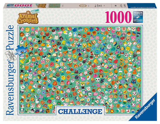 Challenge: Animal Crossing 1000 Piece Jigsaw Puzzle by Ravensburger - 2