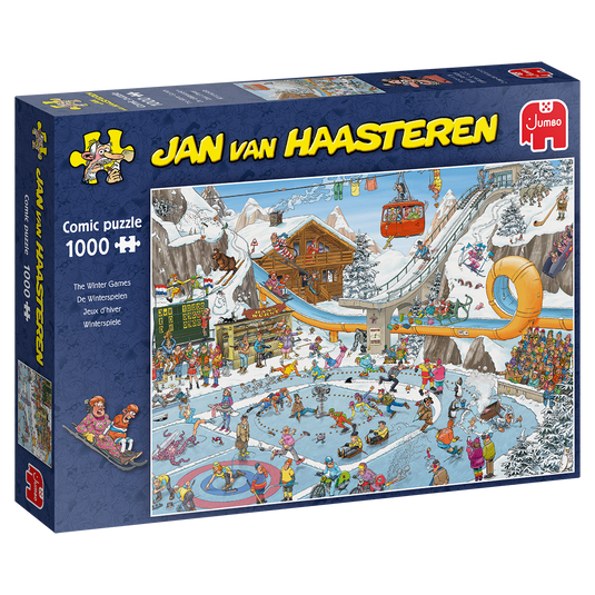 Winter Games 1000 Piece Jigsaw Puzzle by Jumbo