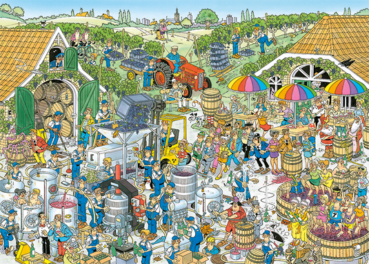 The Winery 1000 Piece Jigsaw Puzzle by Jumbo