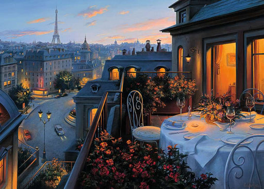 Paris Balcony 1000 Piece Jigsaw Puzzle